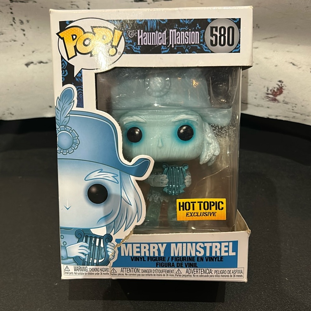 The Haunted Mansion Merry Minstrel Hot Topic Exclusive Funko Pop